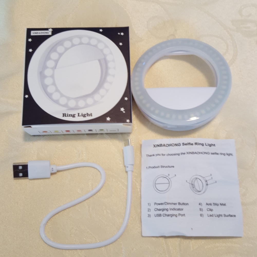 Ring light clip on New without tag